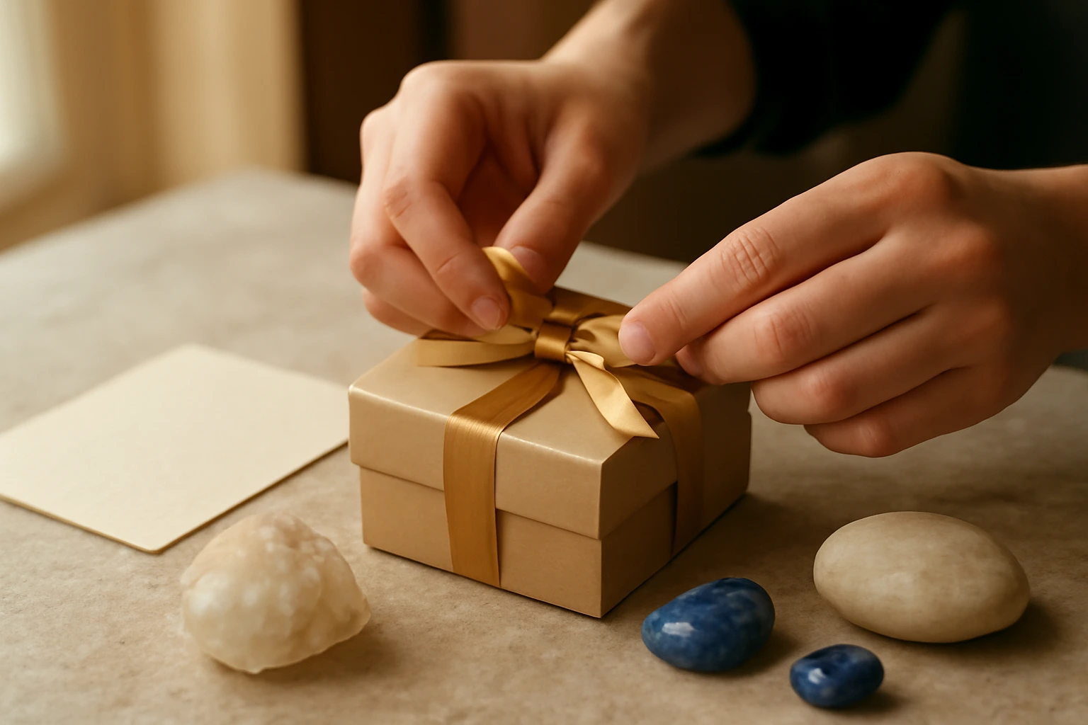 Tặng shop phong thuỷ làm quà: nên cân gì