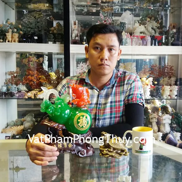 Anh Dương - khách hàng mua Hồ lô cá chép đỏ C157A, Long quy đồng D232