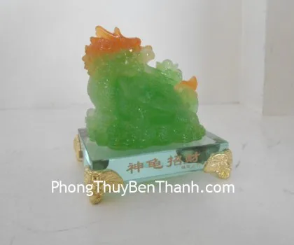 Kỳ lân lam ngọc vờn con HM091