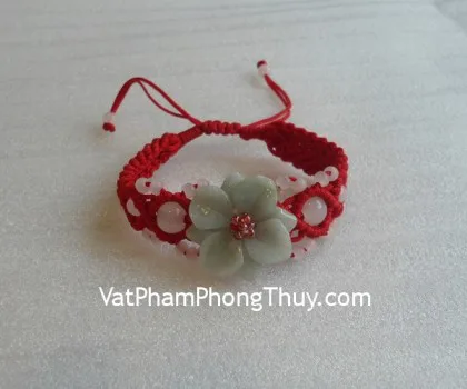 Dây rút 1 mẫu đơn ngọc Myanmar FS979