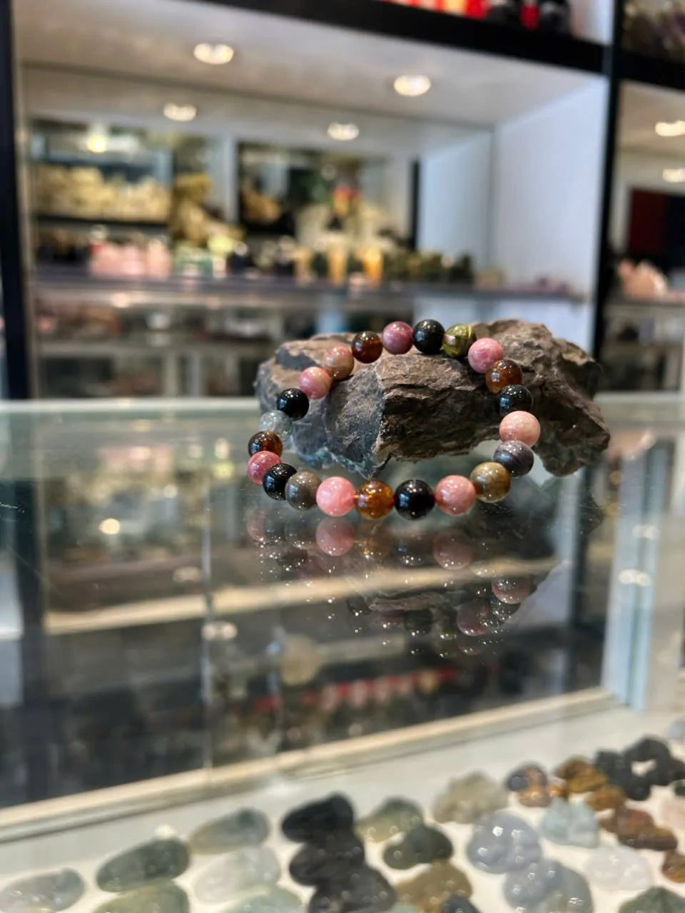 Chuỗi hồng lục bảo A (21,6g - 22bi) S6660-S4-4536