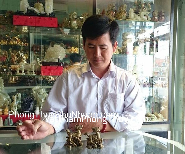 Anh Toàn - khách mua cặp kỳ lân đồng D104