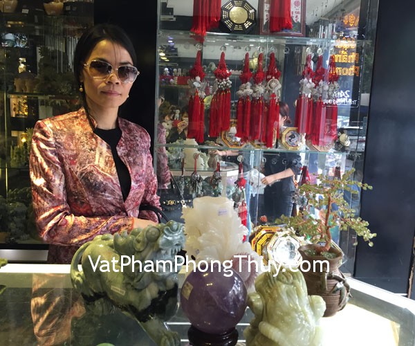 Cô Hảo- Khách hàng mua Tỳ hưu ngọc Phỉ Thúy THT51