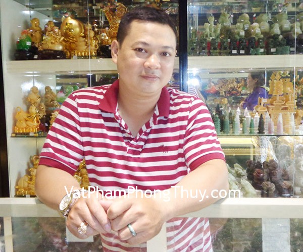 Anh Phát - khách hàng mua Nhẫn ngọc Myanmar S5142